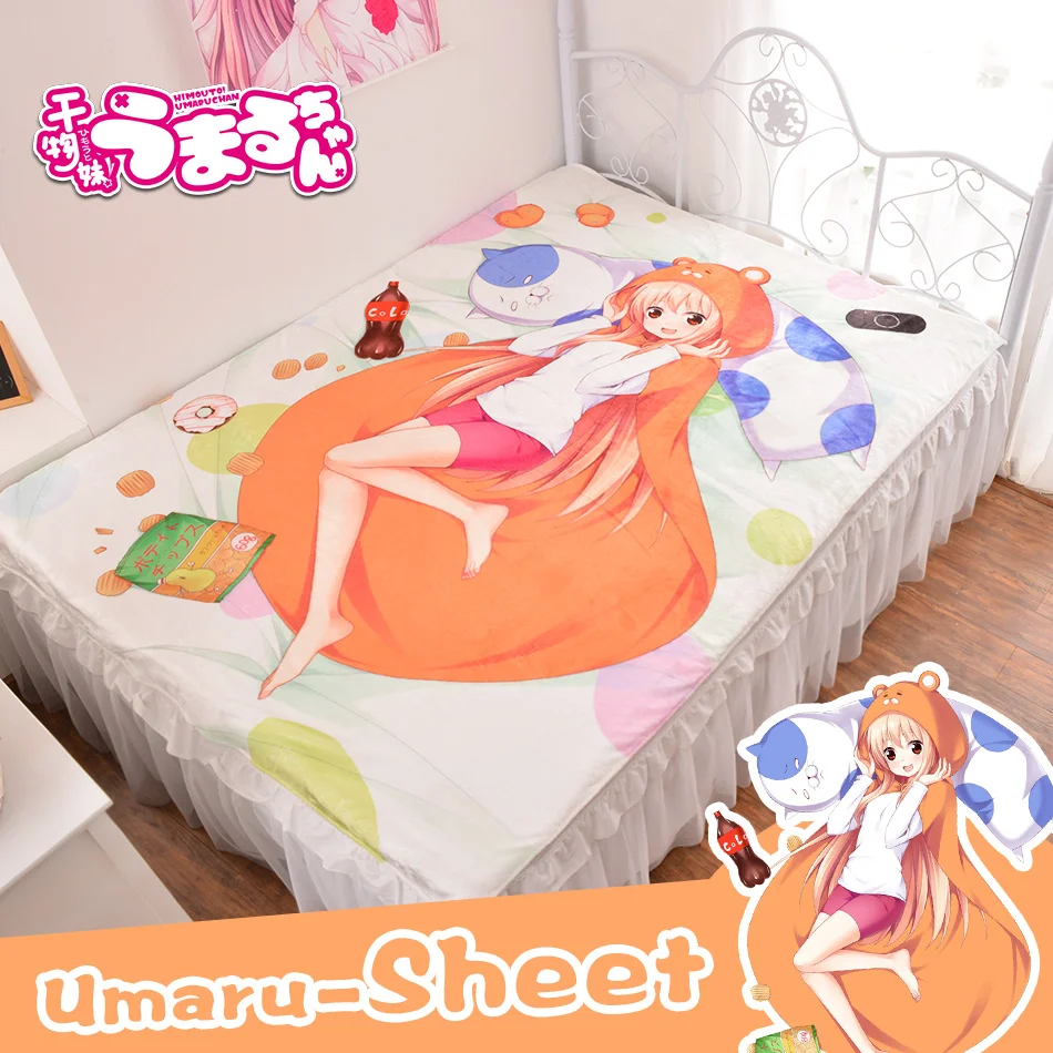 Аниме Himouto! Постельное белье Umaru Chan 3d простыни постельное ковер простынь