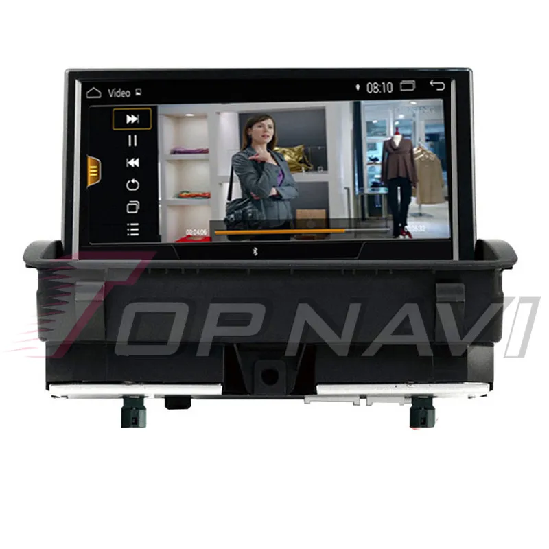 Topnavi Android 7,1 автомобильный медиацентр плеер видео для AUDI Q3(2011 2012 2013) Стерео gps навигация Радио 2 Din