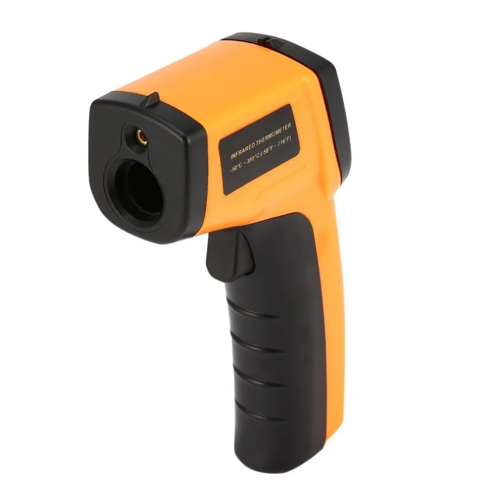 термометр цифровой Инфракрасный бесконтактный ЖК-дисплей Дисплей ИК Лазерная