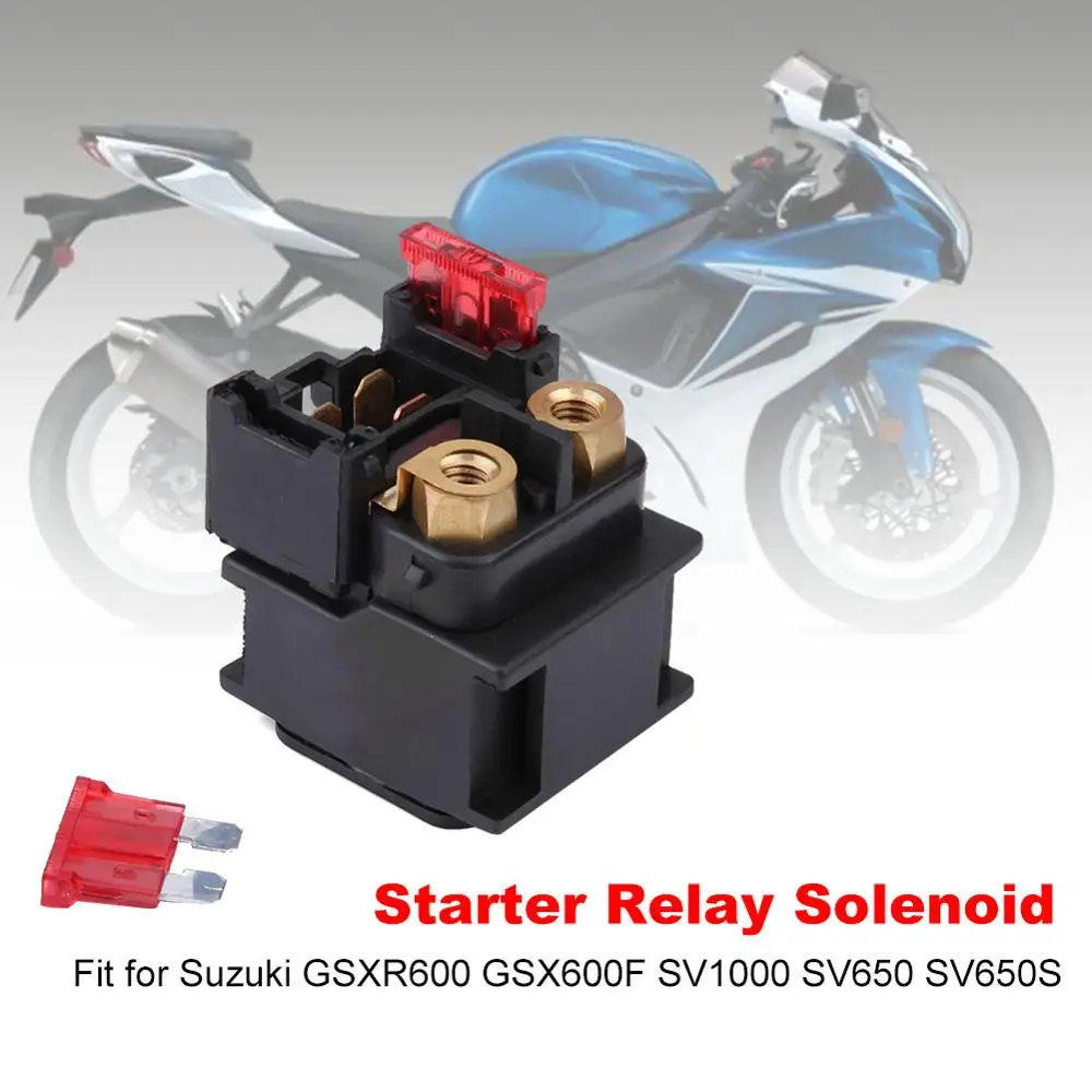 Реле электромагнитного запуска мотоцикла подходит для Suzuki GSXR600 GSX600F SV1000 SV650 SV650S