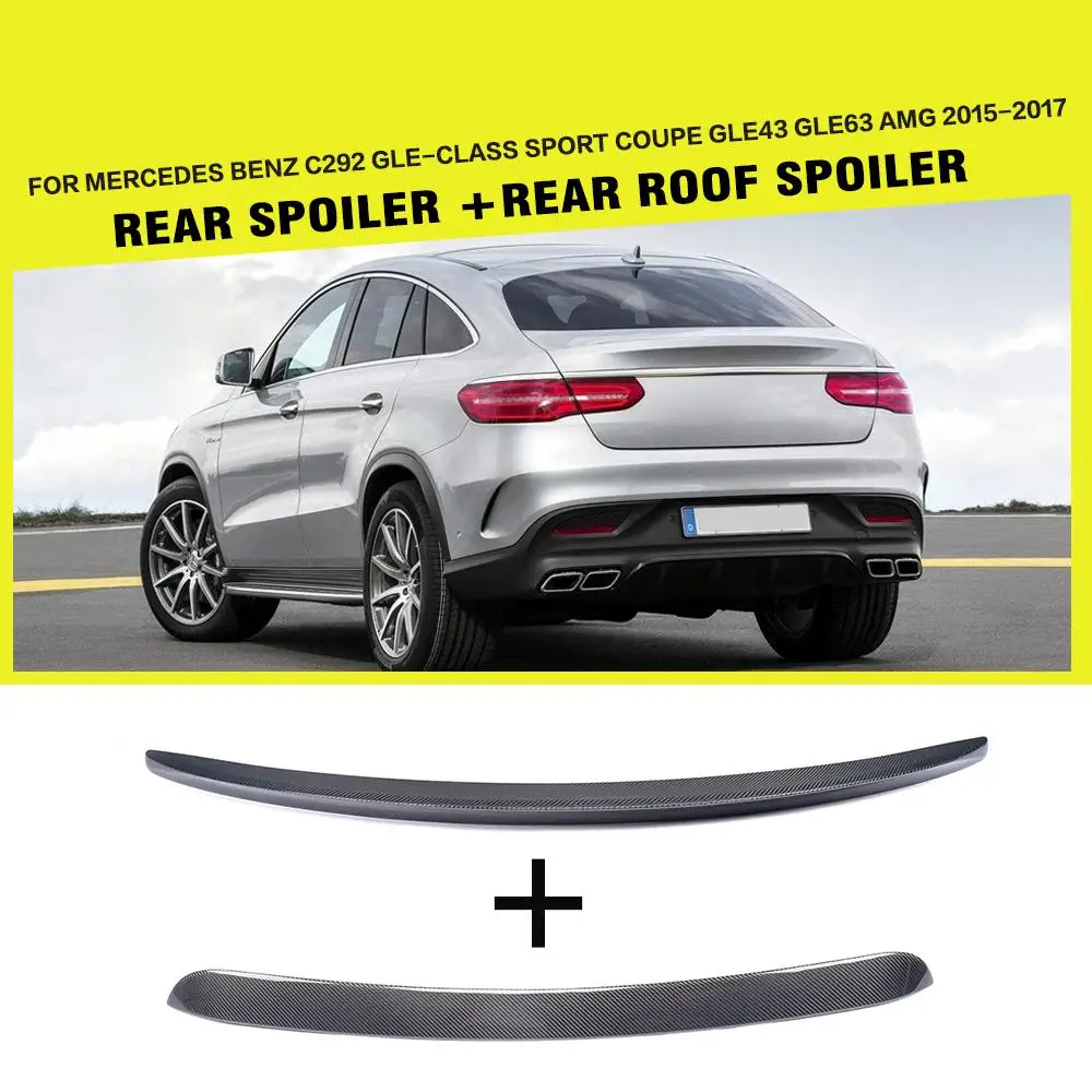 

Carbon Fiber Car Rear Trunk Spoiler Lip Wing for Mercedes-Benz C292 GLE-Class Sport GLE43 GLE63 AMG 2015 - 2017