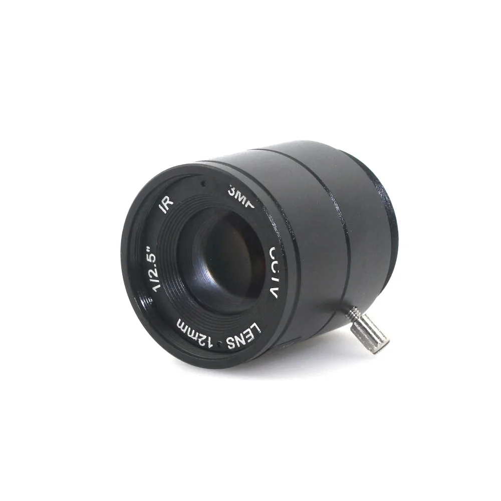 Ip камера видеонаблюдения 2 шт. 3 Мп 12 мм Объектив CS 1/2.5 '' F1.4 фиксированный ИК