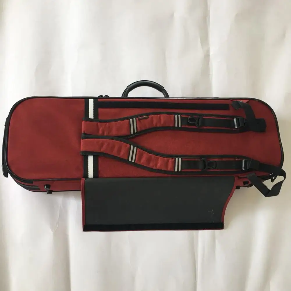 Чехол для скрипки размера 4/4 красный прочный и аптечный|Детали аксессуары