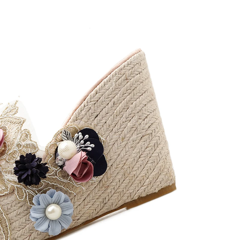 Шлепанцы женские на платформе и высоком каблуке цвет в ассортименте | Обувь