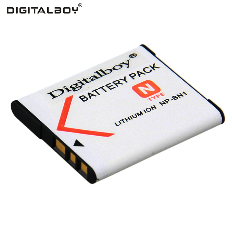 Digitalboy Фирменная Новинка 2 шт. NP-BN1 np bn1 NPBN1 Перезаряжаемые Батареи для камеры Sony