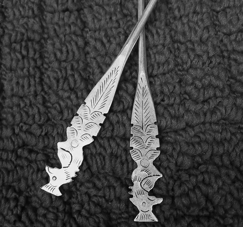 Хит продаж новинка бесплатная доставка ручная работа серебряные украшения Miao