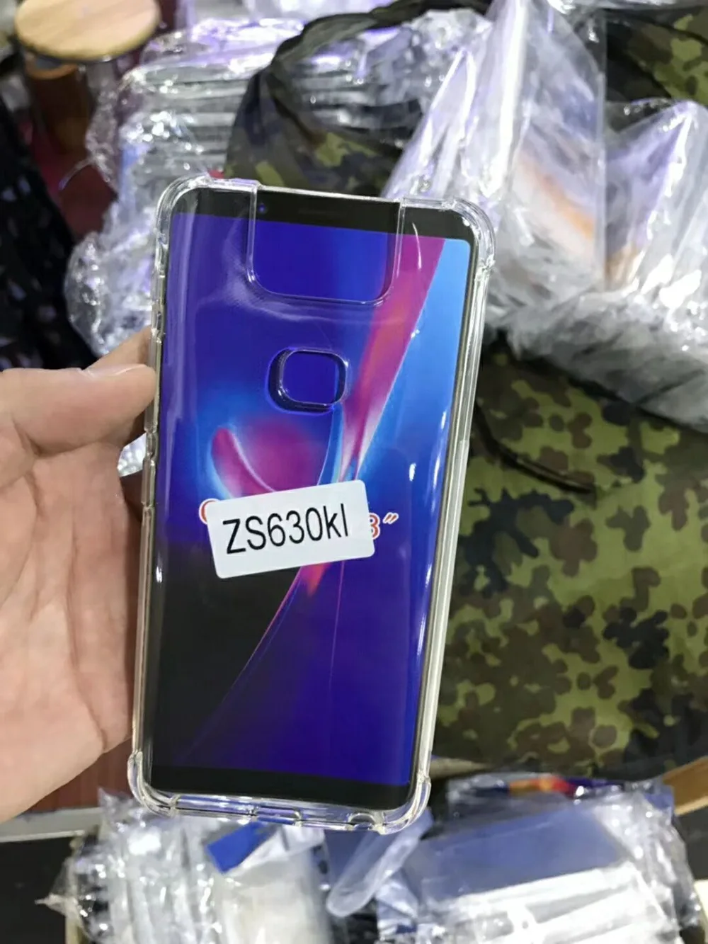 Чехол для Asus Zenfone 6 ZS630KL 1 шт. блестящий роскошный прозрачный чехол со стразами и