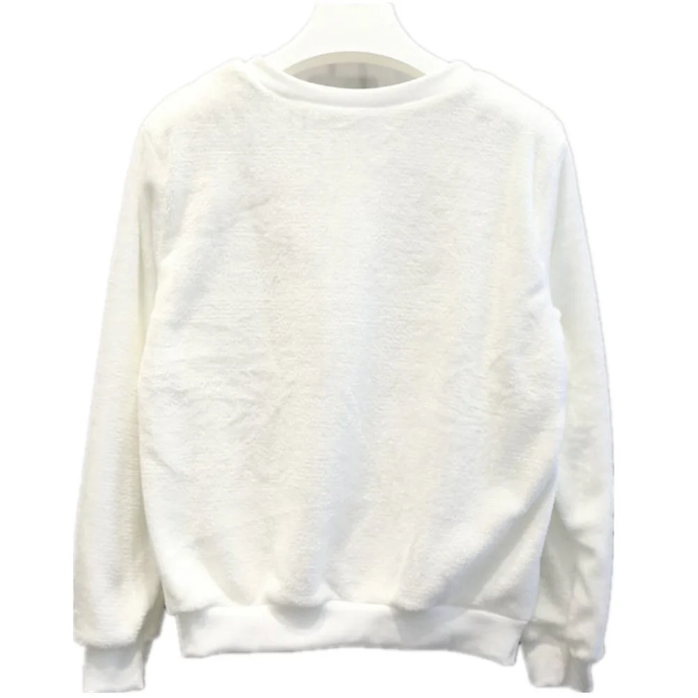 Женские топы модный спортивный костюм с длинным рукавом белые толстовки для