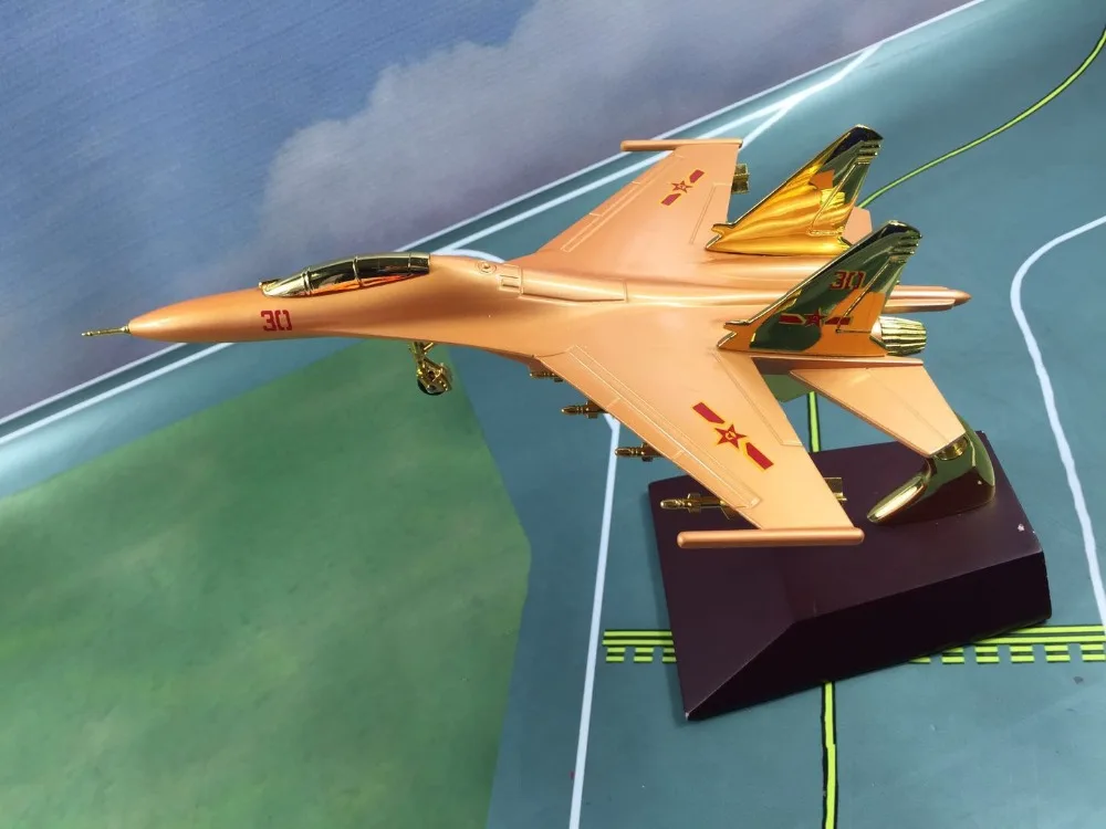 

Alloy Simulation Su30 Fighter,collection model Airplane Toy Vehicles,Gold-plated SU 30 aircraft,golden fighter,free shipping