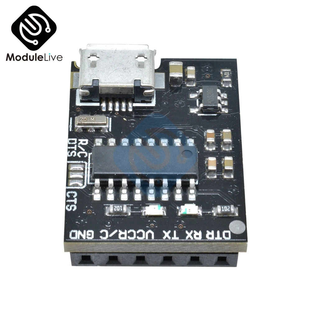 Коммутационная плата с Micro USB на Последовательный модуль для Arduino Downloader Pro Mini WEMOS