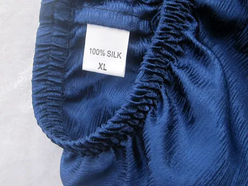 Женские трусы 100% шелк тутового шелкопряда Мужские дышащие из чистого шелка