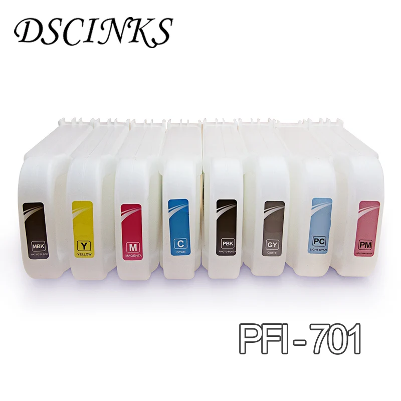 8 шт PFI-701 чип для чернильного картриджа для принтера Canon IPF8000S IPF9000S IPF8010S IPF9010S IPF 8000 S 9000 S 8010 S 9010 S PFI 701 PFI701 Чи