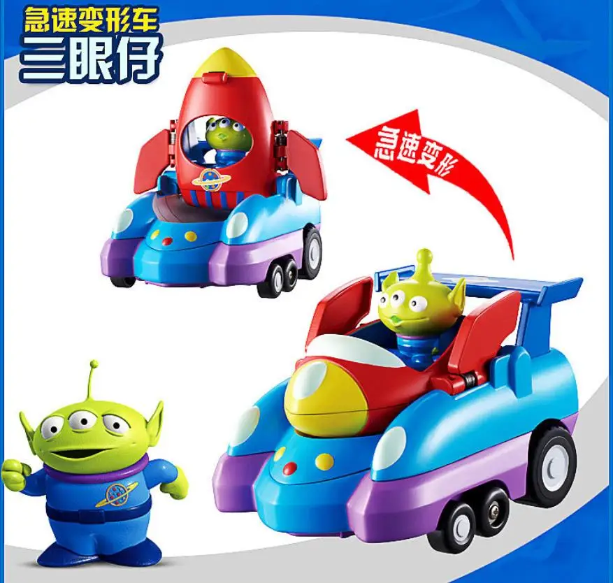 Photo Color Дисней игрушка Story4 быстро деформированный Автомобиль инерционный раздвижной автомобиль детские игрушки дон Базз Лайтер инопланетянин Микки - Цвет: Photo Color