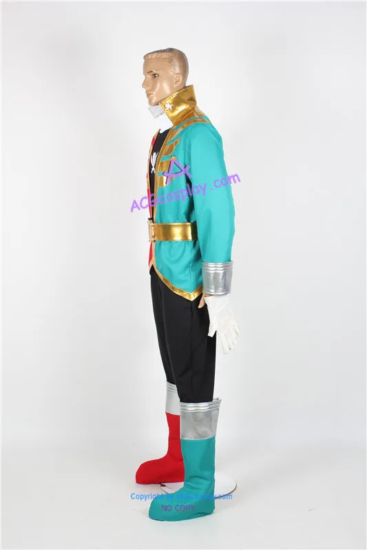 Рождественский костюм для косплея Kaizoku Sentai Gokaiger Gai Ikari Gokai | Тематическая одежда и