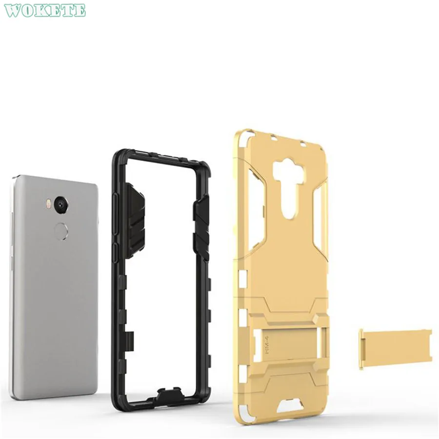 For Xiaomi Redmi 4 Shell Slim Robot Armor Shockproof Rubber Case Pro Phone Cover Prime Coque |