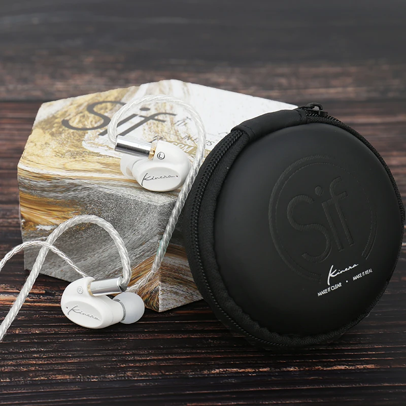 Kinera SIF HiFi аудио SPM диафрагма Динамический драйвер в ухо монитор наушники со