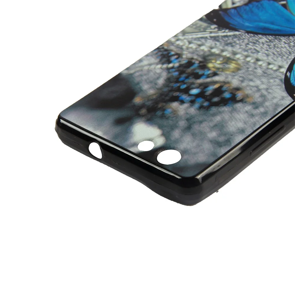 Для Oukitel C4 чехол Роскошные Прохладный картина Цветной морская башня Роза Мягкие