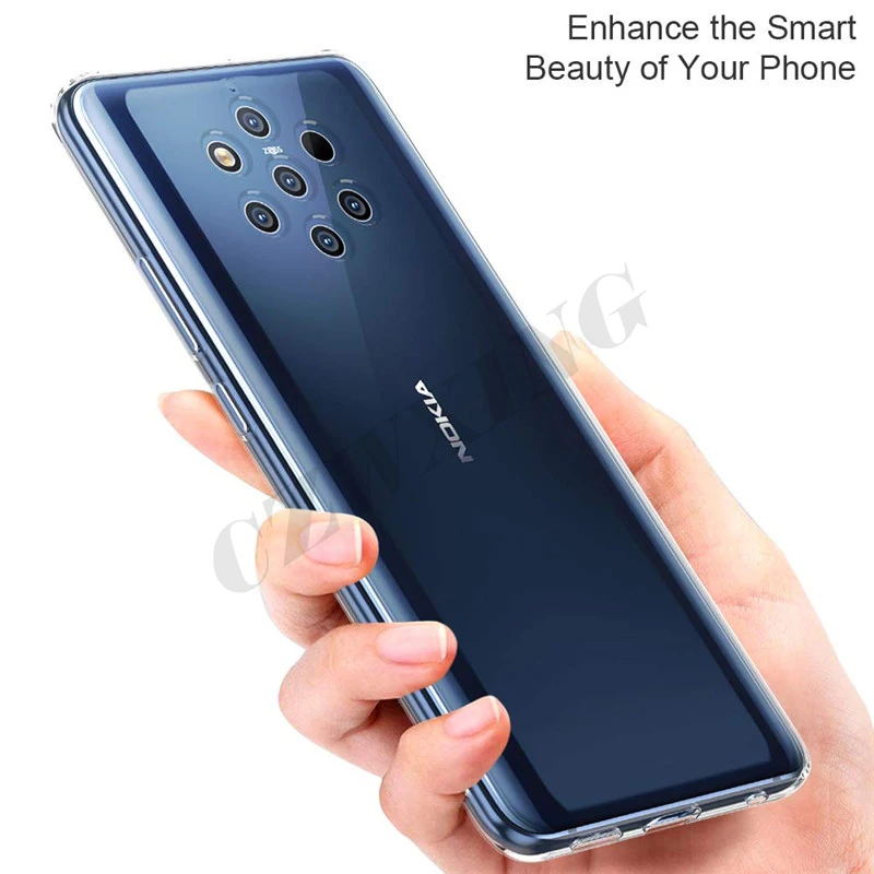 Чехол для Nokia 9 PureView чехол мягкий силиконовый чехол-накладка телефона Nokia9 TA-1087 TA-1082