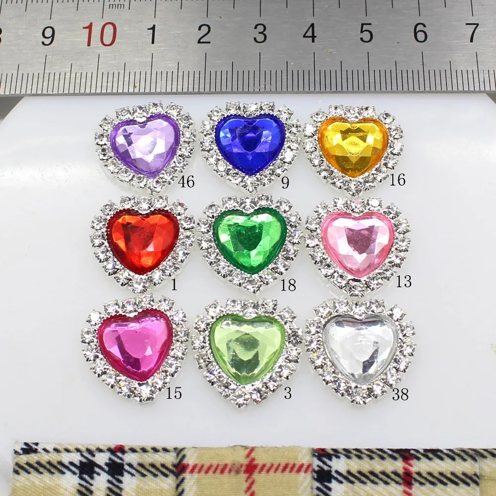 10 шт. акриловые украшения в виде сердца 16 мм|cap decor|diy jewelry accessoriesjewelry accessories |