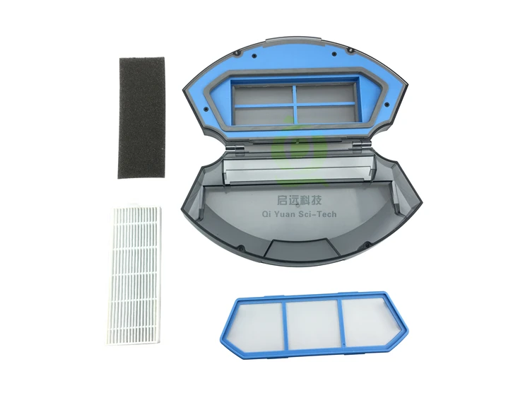 1 шт. ящик для пыли запасная Коробка Для Ecovacs Deebot CEN550 CEN553 CEN555 CR553 CR550 запчасти робота