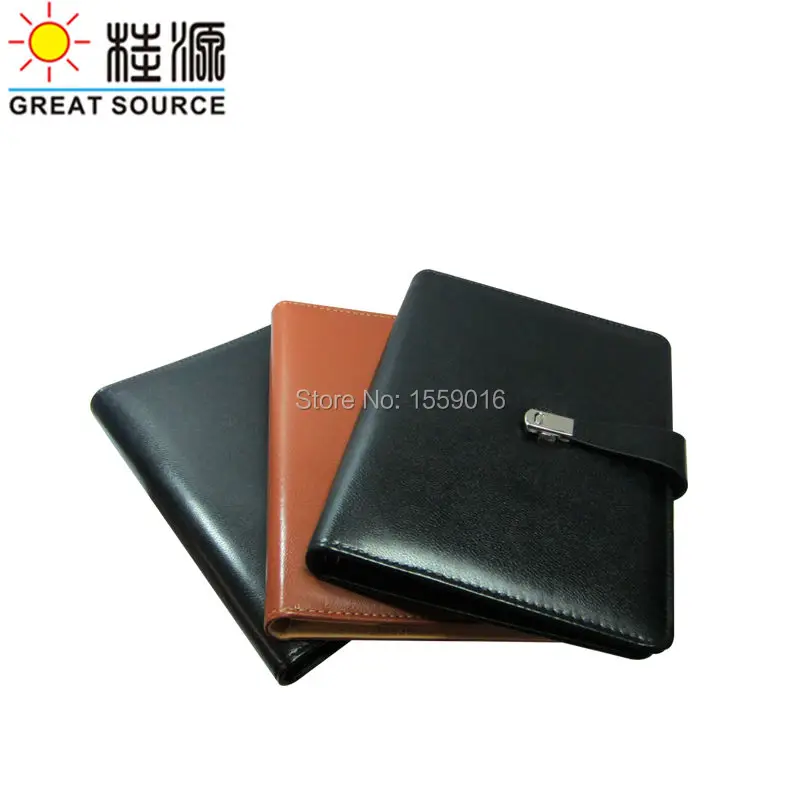 

A5 Notebook Binder folder Leather Book Cover A5 Files Binder Folder 6 Ring Loose Leaf Agenda Cover Orgainzer Bag Sticky Gift