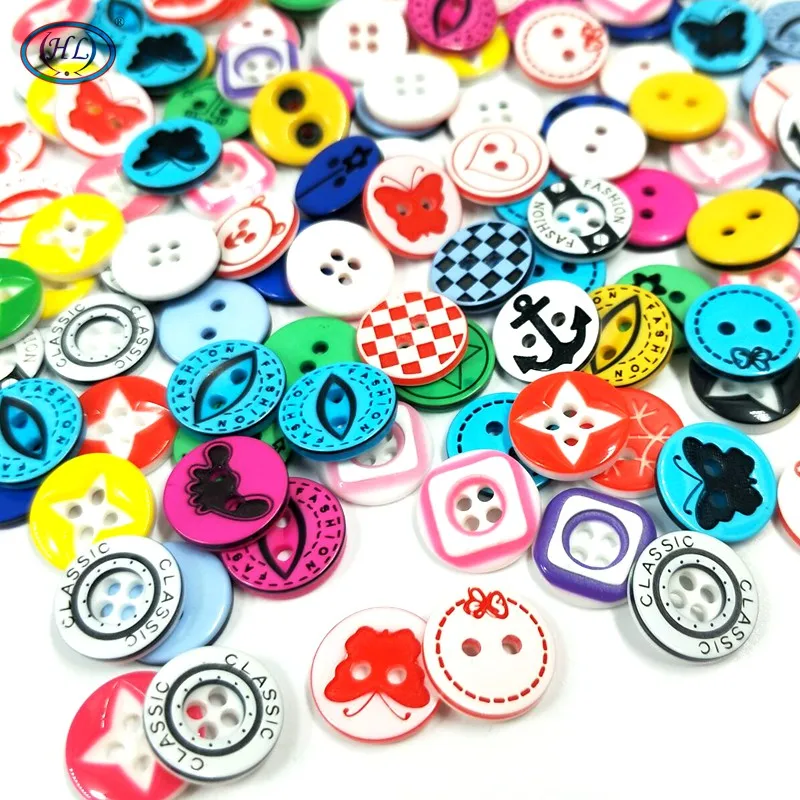 100 шт. разноцветные пуговицы из смолы 12 мм|sewing notions|resin buttonsbutton diy |