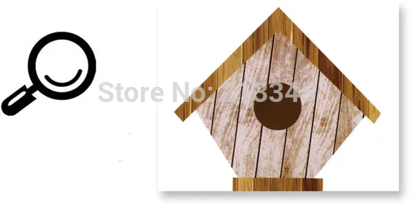 [Fundecoration] новые полки с изображением птички дома декоративные наклейки ТВ диван