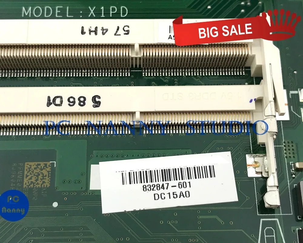 PCNANNY для HP Pavilion 15 AK AK113NA материнская плата 832847 601 I5 6300HQ DAX1PDMB8E0