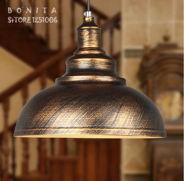 Американский droplight Железный простой европейский подвесной светильник для
