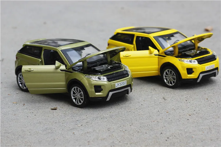 1:32 игрушечный автомобиль Range Rover Модель автомобиля из металлического сплава Diecasts& игрушечный Транспорт модель оттягивающийся электрический автомобиль игрушки для детей