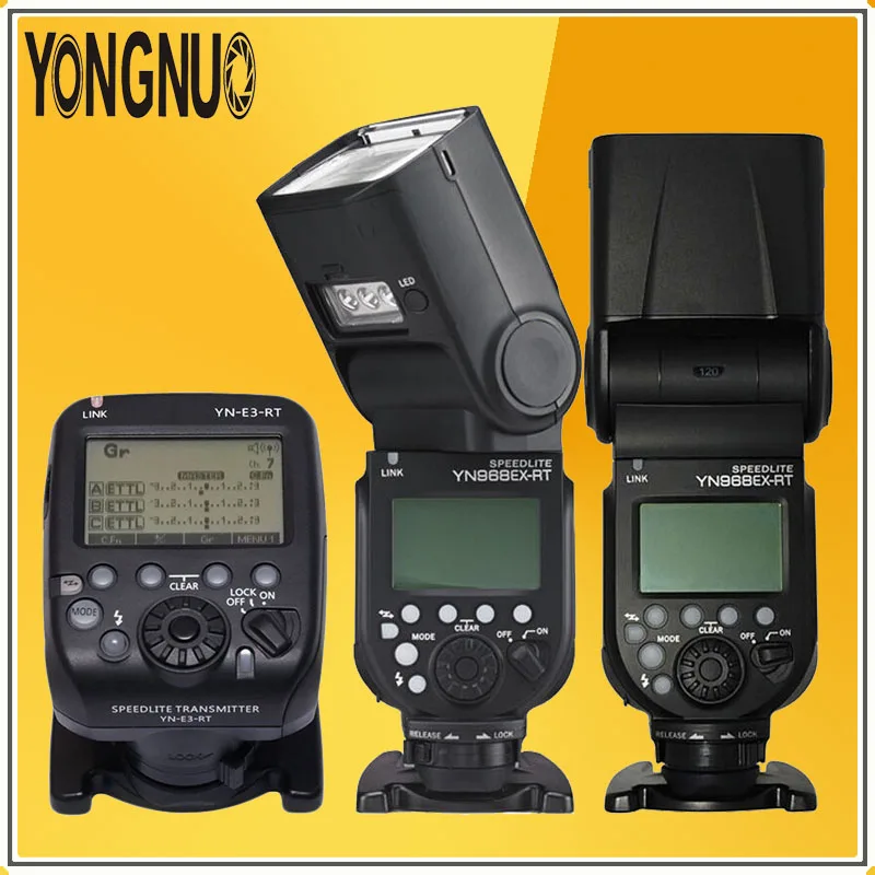 YONGNUO Беспроводная вспышка Speedlite Master TTL HSS + фотовспышка с триггером для цифровой