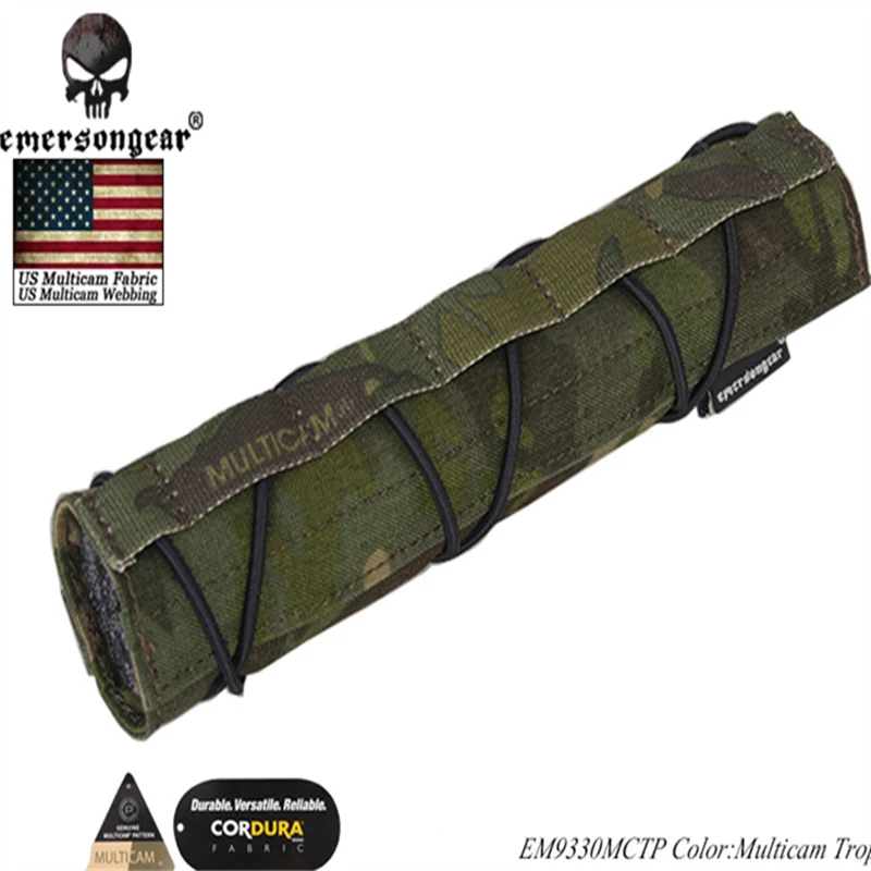 Ограниченная серия EmersonGear 22 см страйкбольная крышка подкулер PenCott Badland GreenZone Multicam