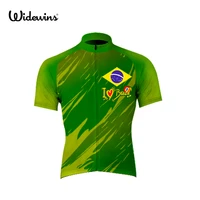 new mens cycling jersey short sleeve bike breathable love brazil ciclismo maillot ciclismo cycling clothing sportswear 5005