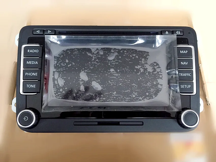 VW RNS 510 SAT NAV DVD MP3 SD блок 1T0035680 1T0 035 680 натуральная RNS510 ЖК дисплей|lcd lcd|lcd mp3lcd vw |