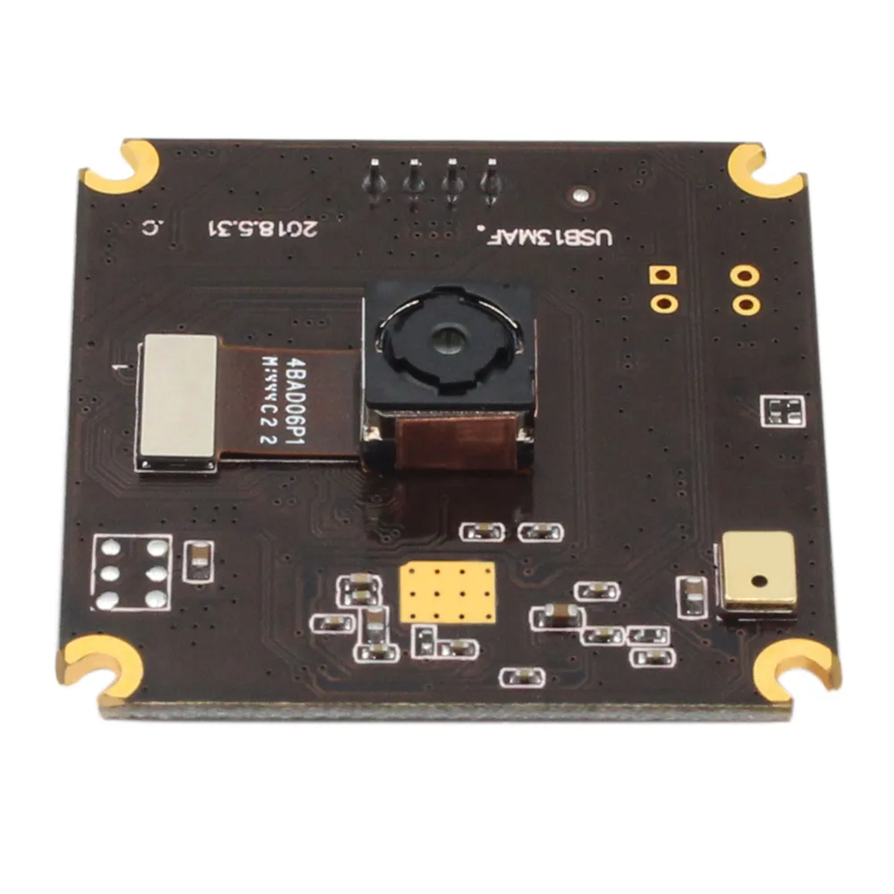 13MP 3840x2880 75 градусов Автофокус HD объектив 1/3 Sony IMX214 micro 38*38 мм Плата usb модуль камеры