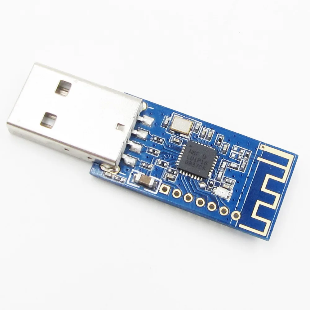 NRF24LU1 2 4 ГГц 1 мВт USB беспроводной модуль приемопередатчика 94dBm 100m|usb module|wireless modulemodule
