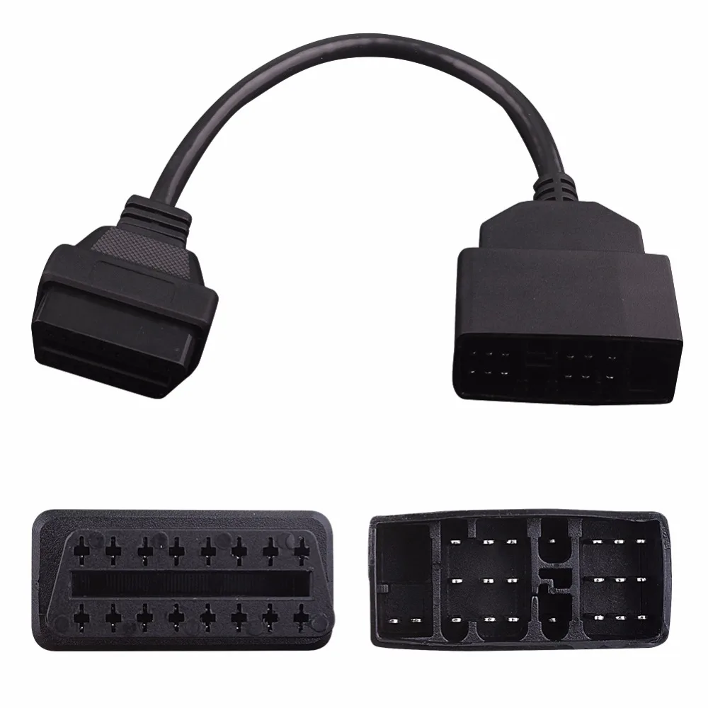 Кабель адаптер OBDII Для Toyota 22Pin к OBD2 16Pin Male 16 контактному Female|obdii cable|interface cableobd2 adapter |