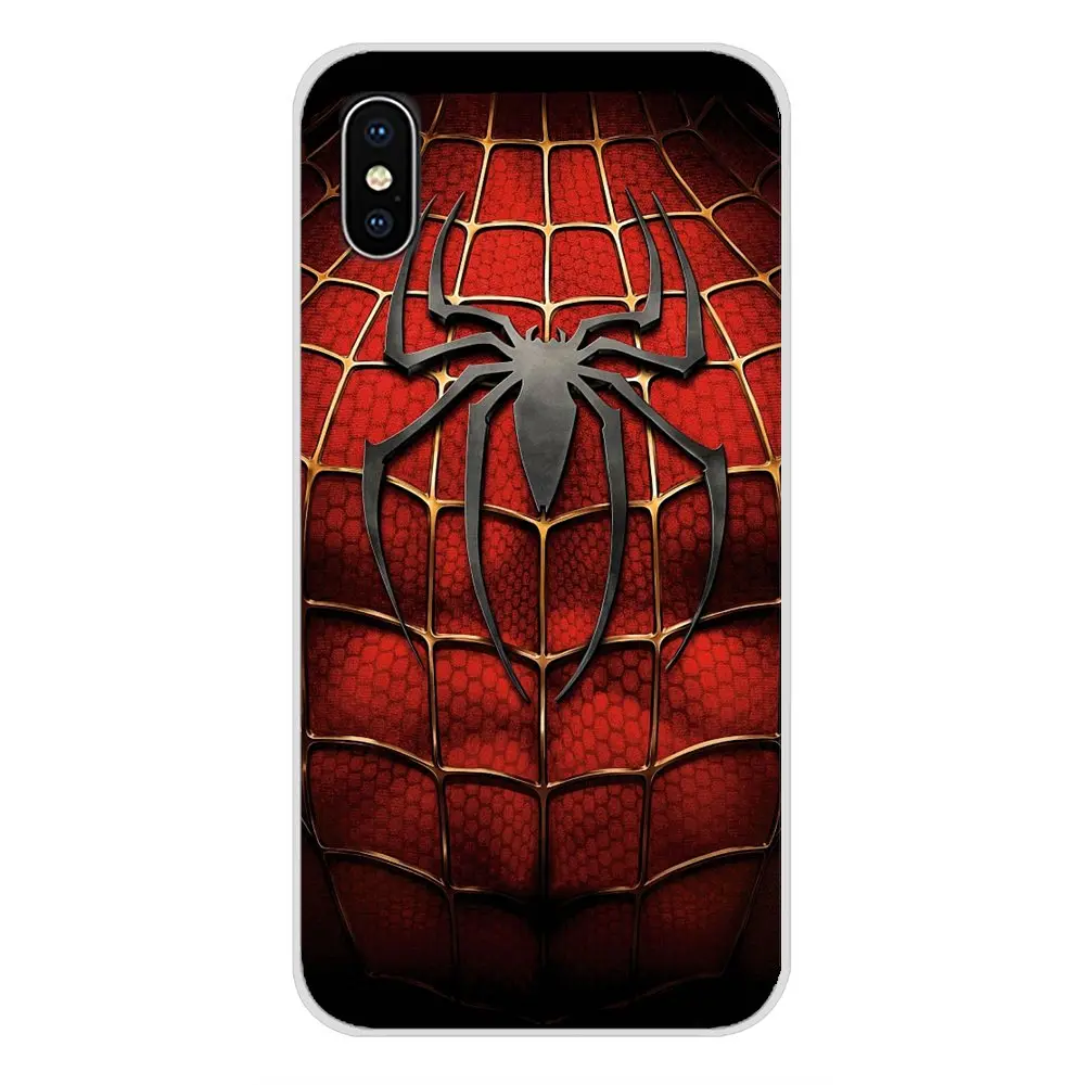 Аксессуары чехол для телефона Человек паук Hero Venom логотип samsung Galaxy A5 A6S A7 A8 A9S