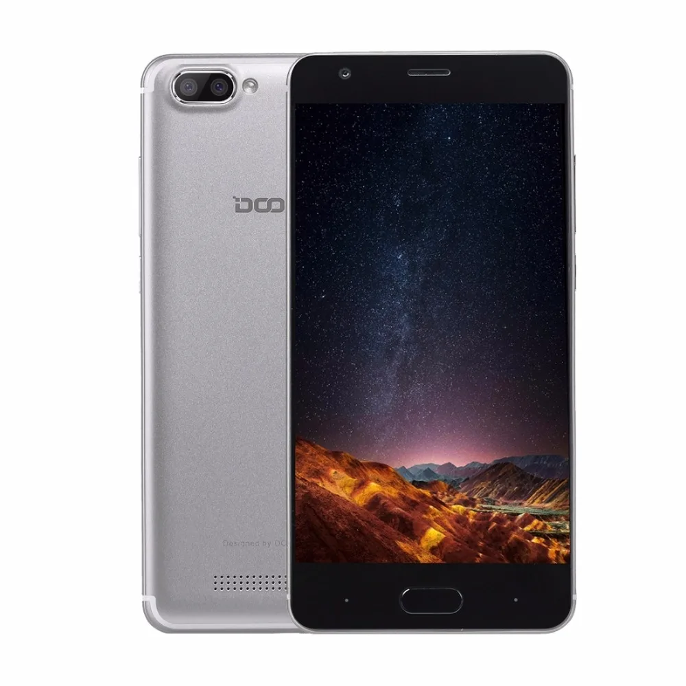 DOOGEE X20 5 0 ''смартфон Оперативная память 2 ГБ Встроенная 16 Android 7 MT6580 4 ядра сзади