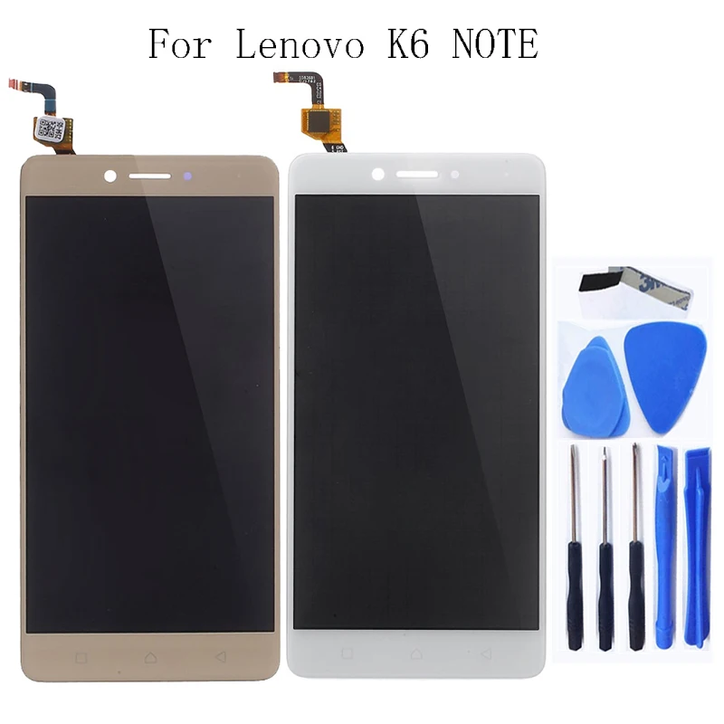 Подходит для lenovo K6 Примечание K53 A48 ЖК дисплей сенсорный экран Экран мобильного