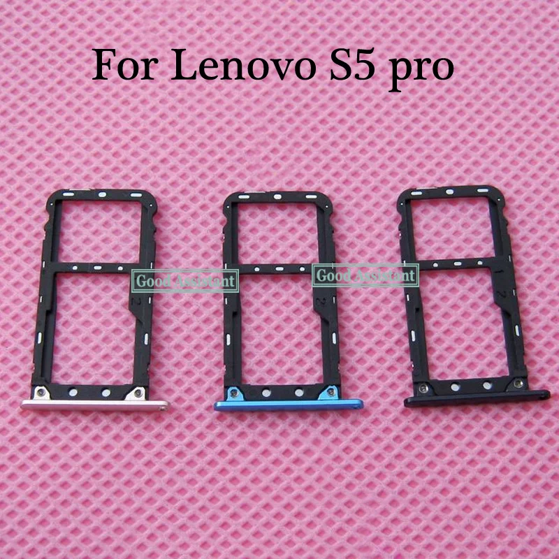 Для Lenovo S5 pro L58041/для GT L58091 лоток для Sim-карты Micro SD слот части адаптер | Мобильные