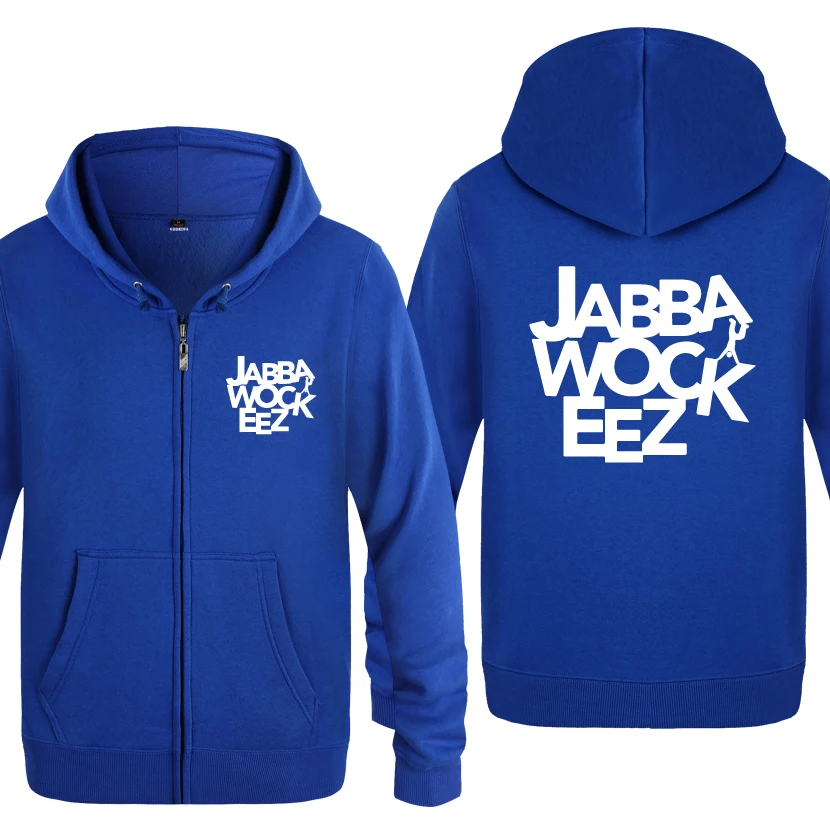 

Hip Hop Jabbawockeez Novelty Hoodies Men 2018 Men's Fleece Zipper Cardigans Hooded Sweatshirts