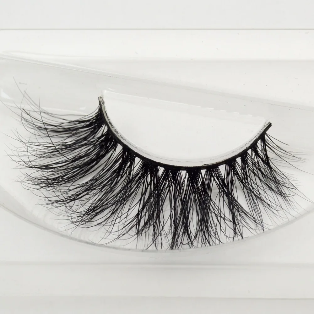 Visofree норковые ресницы 3D перекрещивающиеся ручной работы полная полоса накладные
