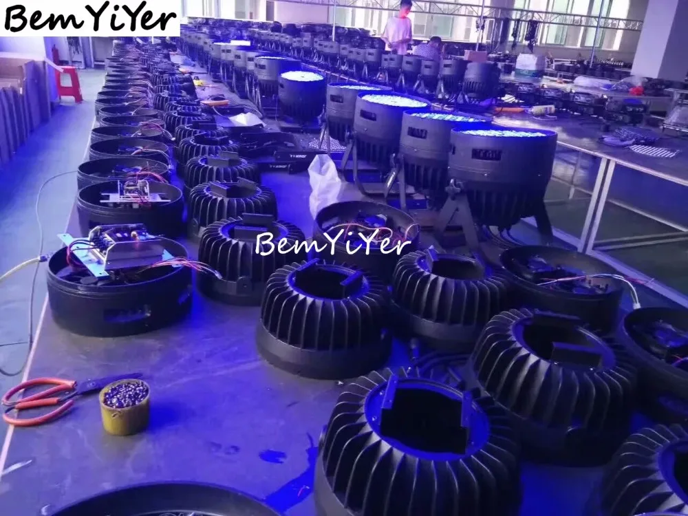 4 шт./лот 120x3 Вт цвет LED PAR мыть свет/RGBW/помещении/DJ показывает/Stage /бар/ночной