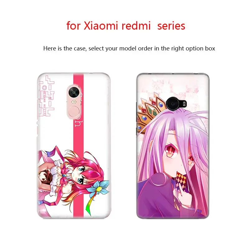 Новый силиконовый чехол для Xiaomi 12 11 Ultra 10 9 8 a2 a3 Lite Mi 9se 6x Cc9 11Pro с аниме No Game Life |