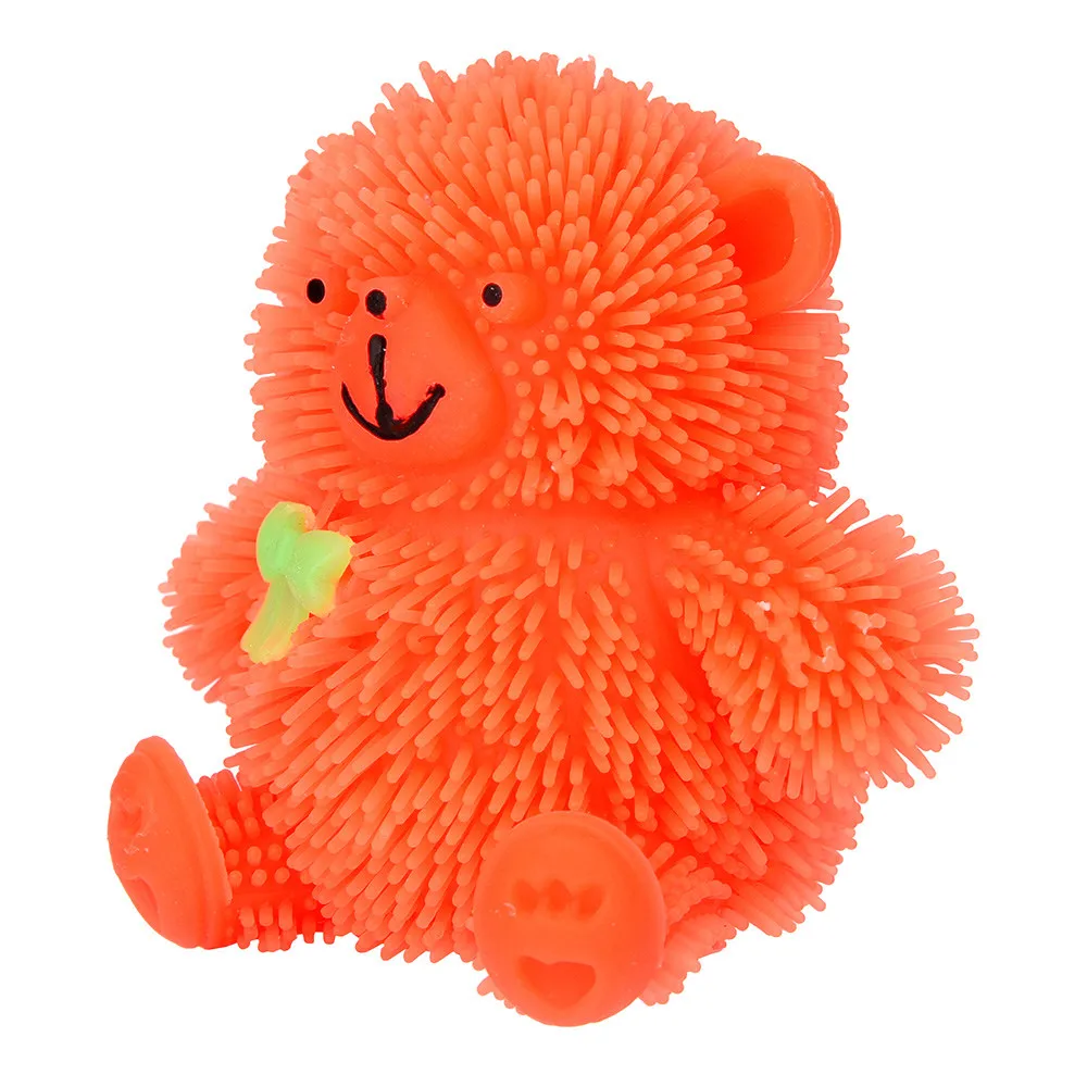 Squishies антистресс Новинка мигающий фугу милый медведь мягкий снятие стресса игрушки 30S8102 Прямая поставка
