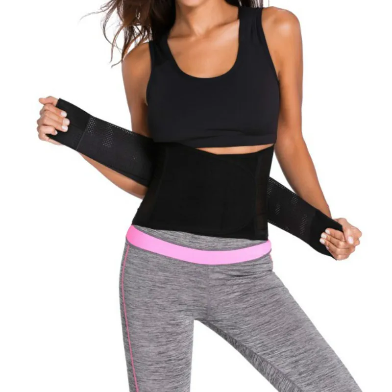 Women and Men Breathable Cummerbund Slimming Belt Body Shaper Corset Waist Trainer Slim Underwear Cincher Strap HH08 | Спорт и
