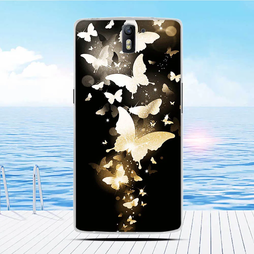 Чехол для One Plus 1 + мягкий силиконовый чехол из ТПУ с 3D рельефным рисунком |