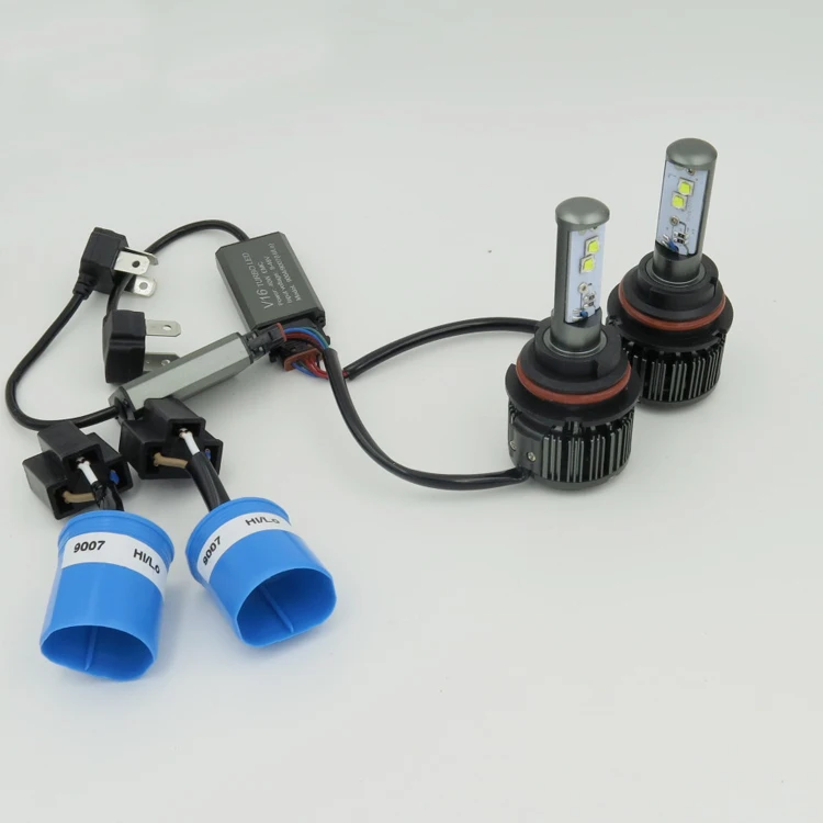 V16 TURBO H4 H4-3 H13 9004 9007 HB1 HB5 H4(H/L) 80 Вт/заданная величина 8000LM светодиодный фар Conversion Kit H13 9004 9007 HB2 биксенон 6000k