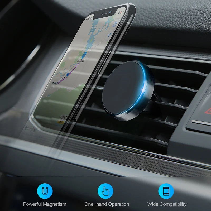 Автомобильный GPS крепление устанавливаемое на вентиляционное отверстие в салоне